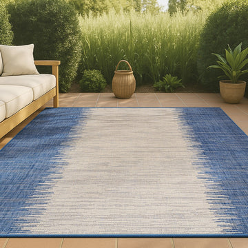 Tavira Modern Strie' Indoor/outdoor Area Rug